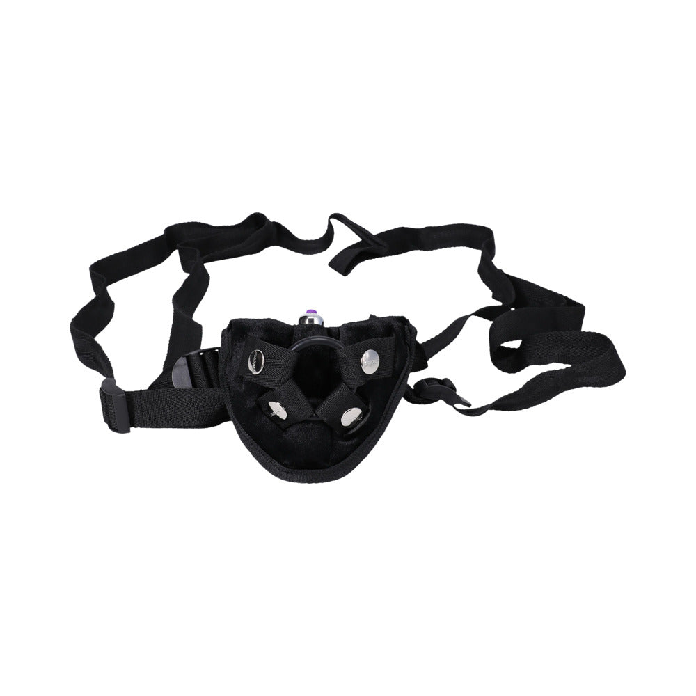 Tantus Velvet Vibrating Strap-On Harness