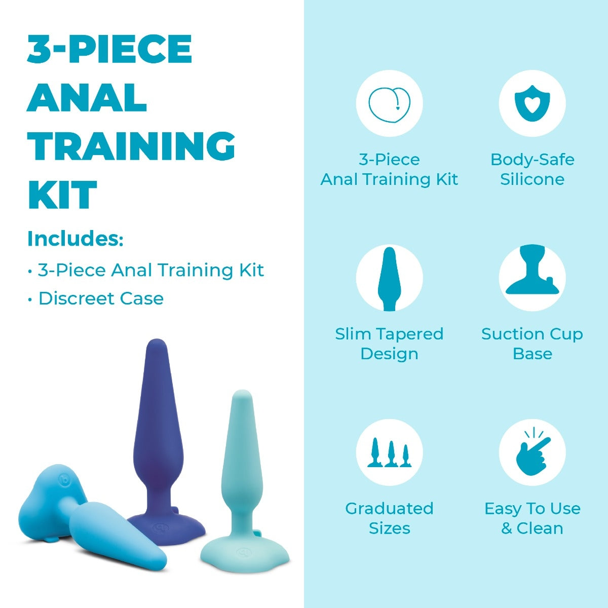 b-Vibe Anal Training Kit