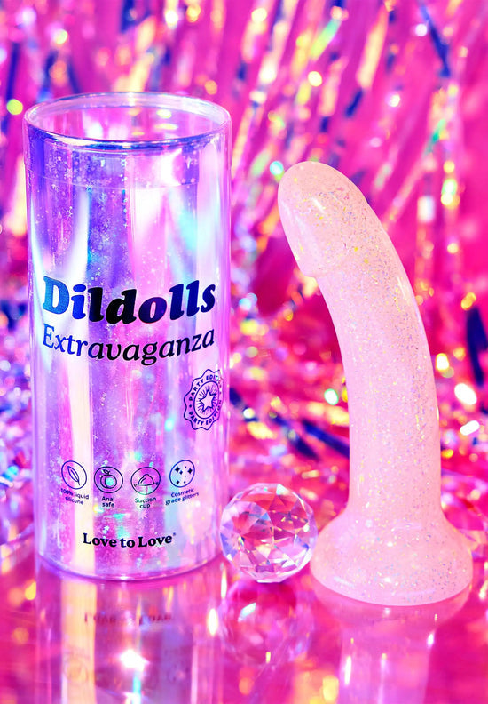 Love to Love Dildolls Extravaganza Silicone Dildo (7 in.)